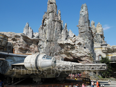 カリフォルニアのディズニーランドにある『スター・ウォーズ』エリア