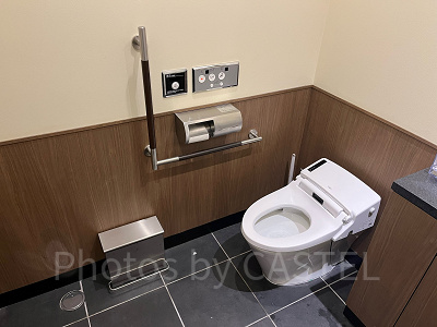 トイレは広くて使いやすかったです