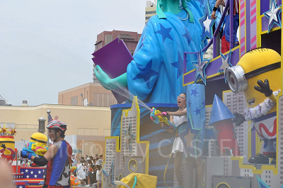 ウォーターサプライズパレードの水鉄砲は強力！