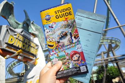 テーマパークの現地取材