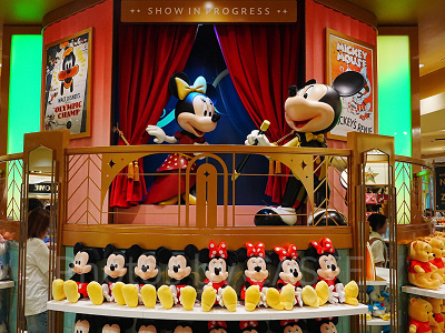 【非売品】ディズニーストア　25周年　アートパネル リニューアルしたイクスピアリのディズニーストアに行ってみた