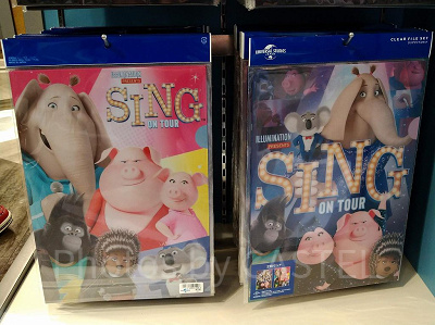 シングのクリアファイル