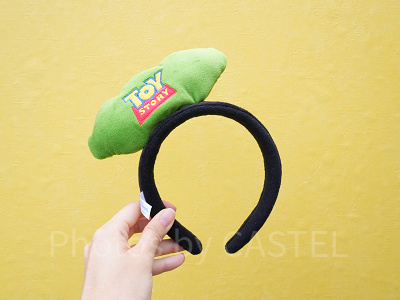 お豆3兄妹カチューシャのバックスタイル