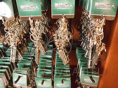 立体起動装置キーチェーン