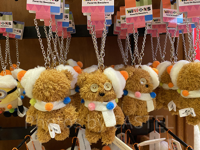 ティムのマスコットキーチェーン（USJクリスマスグッズ2023）