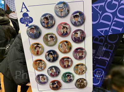 缶バッジコレクション（USJ×名探偵コナングッズ2024）