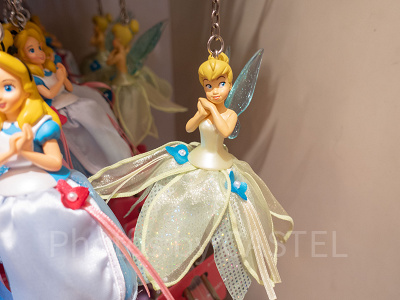 ティンカーベルフィギュアキーホルダー