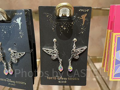 ティンカーベルシルエットピアス