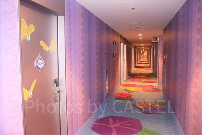 東京ディズニーセレブレーションホテル廊下