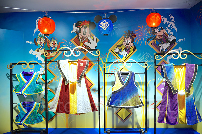 東京ディズニーリゾート アンコール! ザ・モーメンツ展:爽涼鼓舞のコスチューム