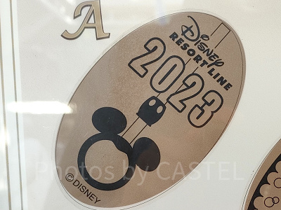 ディズニースーベニアメダル】ディズニーリゾートラインで買える