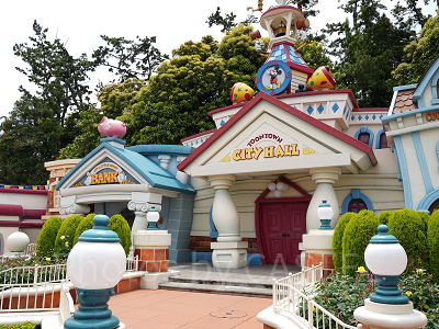 東京ディズニーランドの「トゥーンタウン」
