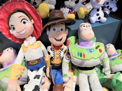 トイ・ストーリーのぬいぐるみ