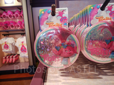 トロールズの缶バッチ