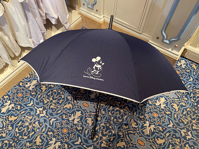 ミッキーのネイビーの傘