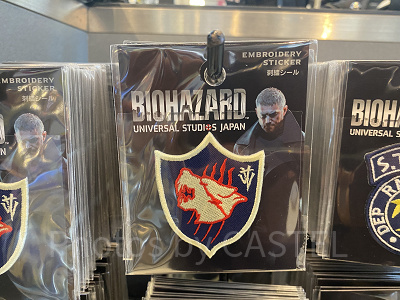 ユニバハロウィン2022グッズ：刺繍シール