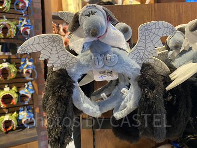 ユニバハロウィン2022グッズ:おばけシーツスヌーピーカチューシャ