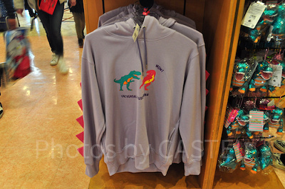 ユニバの新恐竜グッズ「ジュラシック・パーク  I’M EVOLVING」パーカー