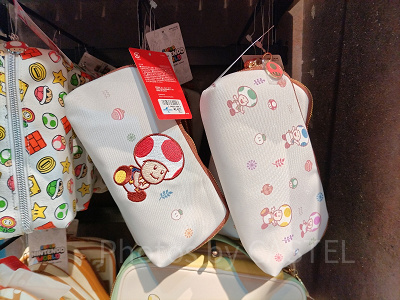 ユニバのマリオグッズ：キノピオのペンケース