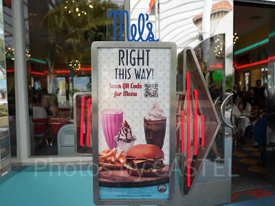 ユニバーサルスタジオシンガポール(USS)：メルズ・ドライブイン