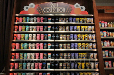 ユニバーサルスタジオストアのマグコレクション