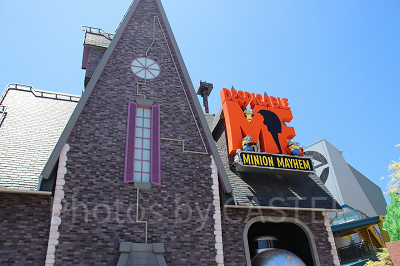 USJアトラクション：ミニオン・ハチャメチャ・ライド