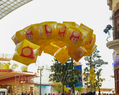 USJ風船：ワンナップきのこバルーン