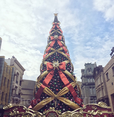 過去のUSJクリスマスツリー