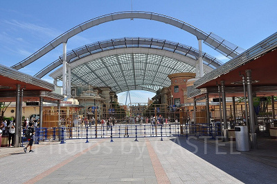 USJエントランスの様子