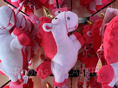 USJグッズ/ユニコーンのフラッフィ/チケットホルダー