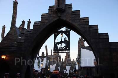 USJハリポタエリアのホグズミード村