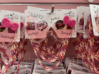 USJハローキティ/チェーン付きサングラス