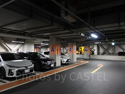 USJオフィシャルホテルの駐車場