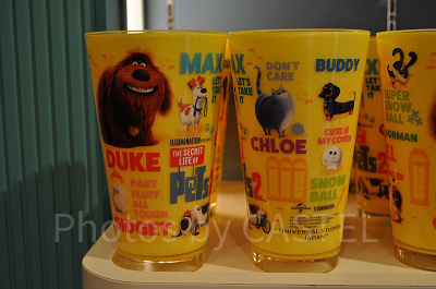 USJペット2グッズ:ペット2キャラクター総柄タンブラー