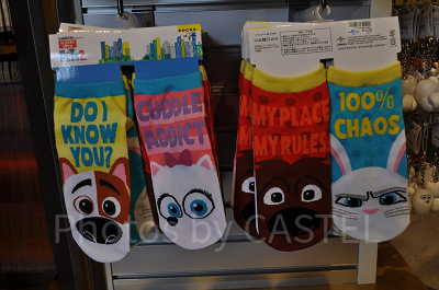 USJペット2グッズ:マックス、ギジェット、デューク、スノーボールの靴下