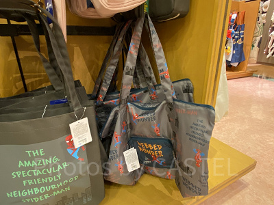 USJスパイダーマングッズ/エコバッグ/「WEBBED WONDER」