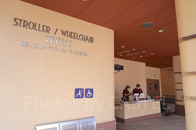 USJのベビーカーレンタル