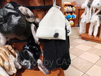 USJ冬グッズ:スヌーピーの耳付きニット帽