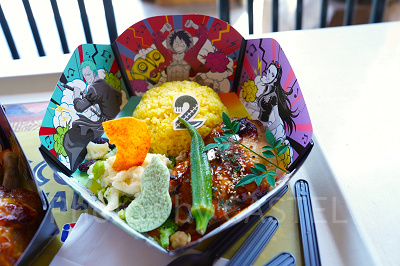 USJ×ワンピースコラボレストラン2022：ゾロの海賊焼き鶏メシ