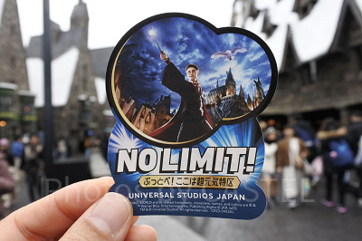 USJ/ハリーポッターエリア限定シール