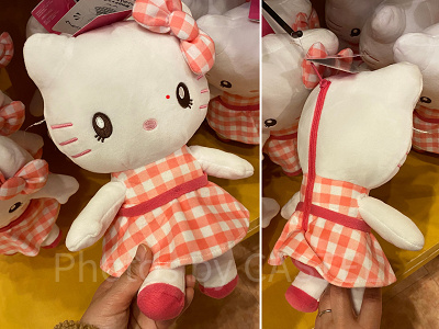 USJ/ハローキティのプラッシュペンケース