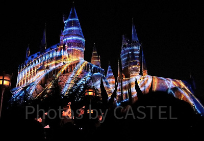 USJのホグワーツ城、キャッスルショー