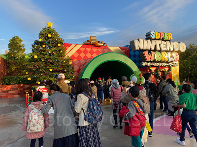 USJ／スーパーニンテンドーワールドの入口