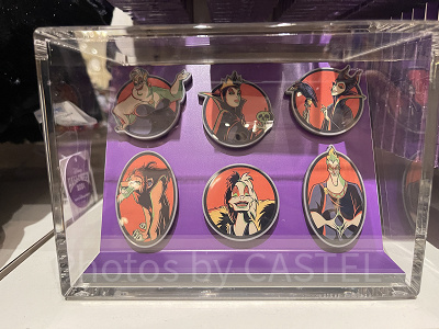 ヴィランズデコレーションマグネット（ディズニーハロウィングッズ2024）