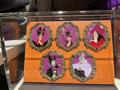 ヴィランズピンバッジ（ディズニーハロウィングッズ2024）