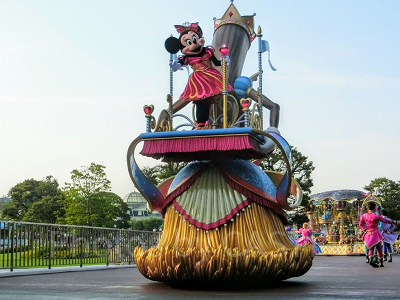 ２時間前から待って最前列のベストポジションからの撮影