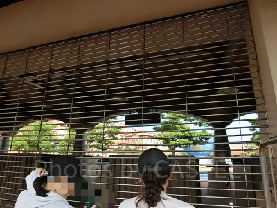 朝５時から待って２組目にパークイン