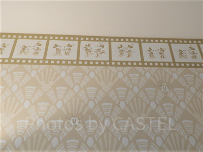 ミッキーのいる壁