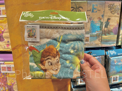 ウォッシュタオル(ピーターパンのネバーランドアドベンチャーグッズ)