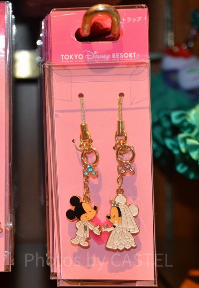 結婚式ミキミニのストラップ